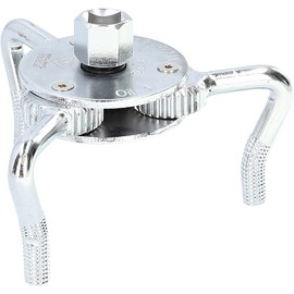 BRILLIANT TOOLS BT711106 3-Arm Oil Filter Wrench Diameter 80 - 135 mm [Powered by KS Tools]