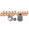 IPT-80 IPT 80 Plasma Torch Consumables 23Pcs Kit PT-80 PT80