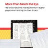 School Smart Flexible Cover Ruled Composition Book, 48 Sheets, 9-3/4