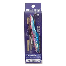 Tacklehouse CSM31 NO.9 Steel Minnow Lure, Blue Pink