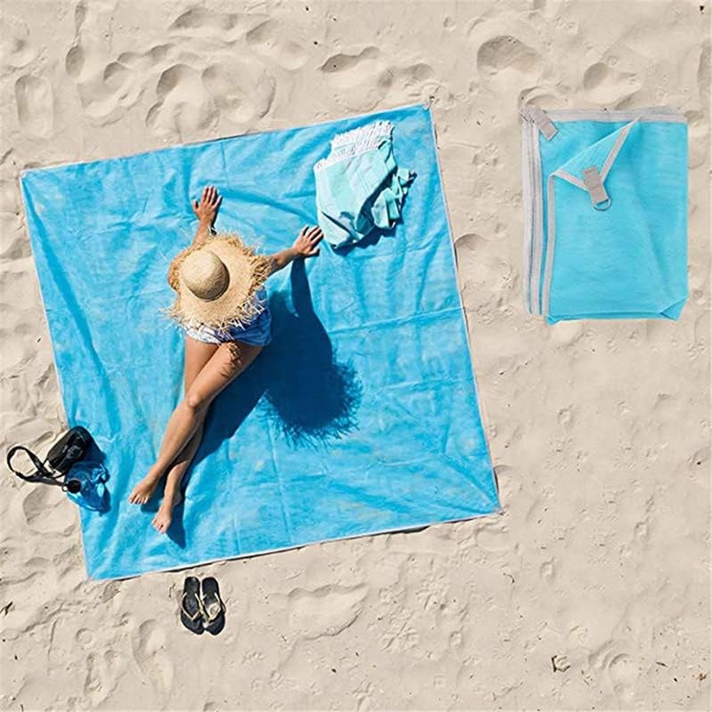 Retoo Picnic Blanket Beach Blanket 200 x 200 cm Sand-Resistant
