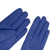 Harssidanzar Leather Gloves Women, Winter Warm Fleece Lining Touchscreen Vintage