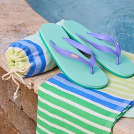 Feelgoodz Cape Cod Bagged Turkish Towel, 1 EA