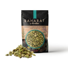 BAHARAT by Anthap Green Cardamom Pods, Cardamom Seeds, Perfect for Baking and Cooking, From Guatemala, Aromatic, Ideal for Distilling, Green Cardamom, Hari Elaichi, 500g