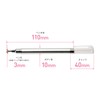 MIYOSHI MCO Clear Tea Getting Type Silva Touch Pen STP-L02/SL