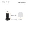 METALLIXITY Hex Bolts (M10-1.5x20mm) 10Pcs, 12.9 Grade Carbon Steel Fully