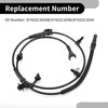 Partuto ABS Wheel Speed Sensor No. DT4Z2C205AB/9T4Z2C205B/DT4Z2C205A Front Left Suitable