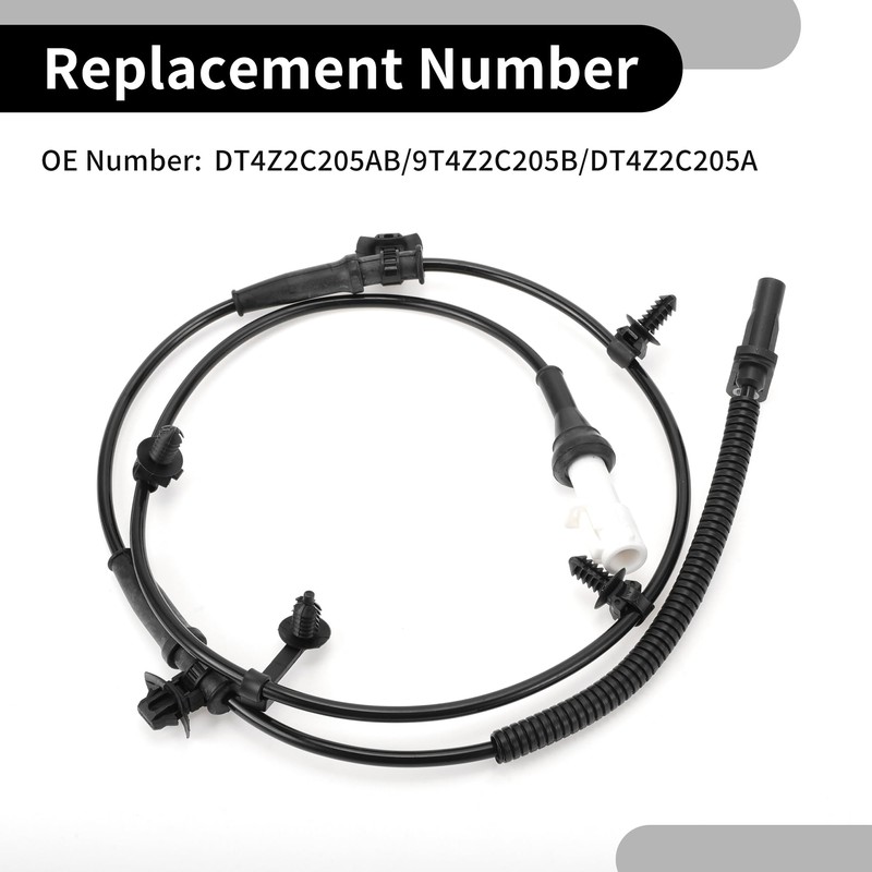 Partuto ABS Wheel Speed Sensor No. DT4Z2C205AB/9T4Z2C205B/DT4Z2C205A Front Left Suitable