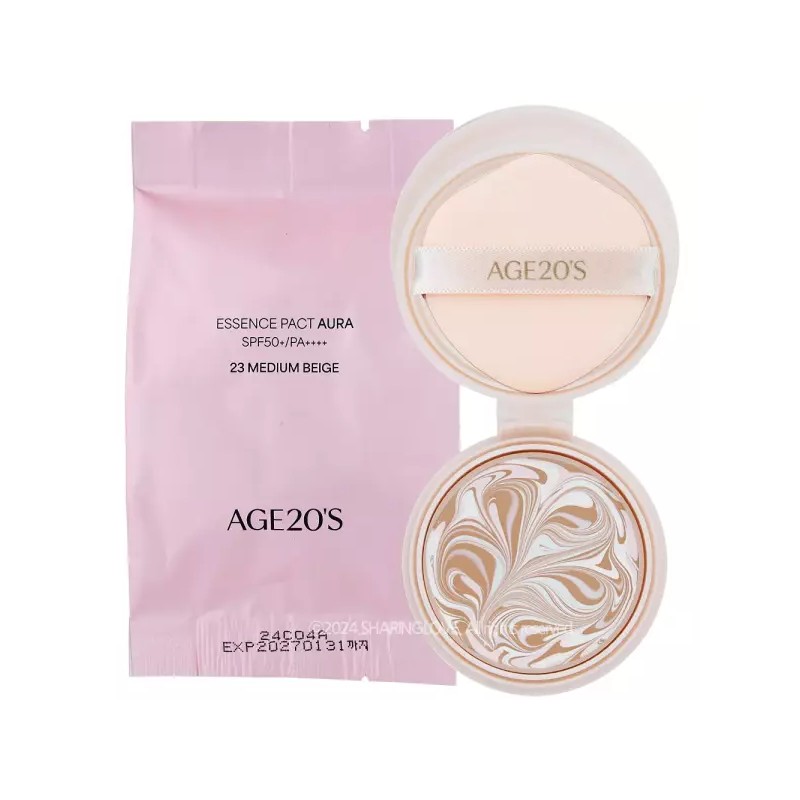 AGE20S 에이지투웨니스 에센스 팩트 아우라 21호 리필 AGE20S Essence Pact