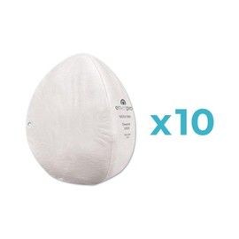 Envo Pro N95 Replacement Filter, 10 Pack, Individually Wrapped, Electrostatically Charged, Easy to Change Filter, Lower Resistance & Easier Breathability, Sleepnet (55007-10)