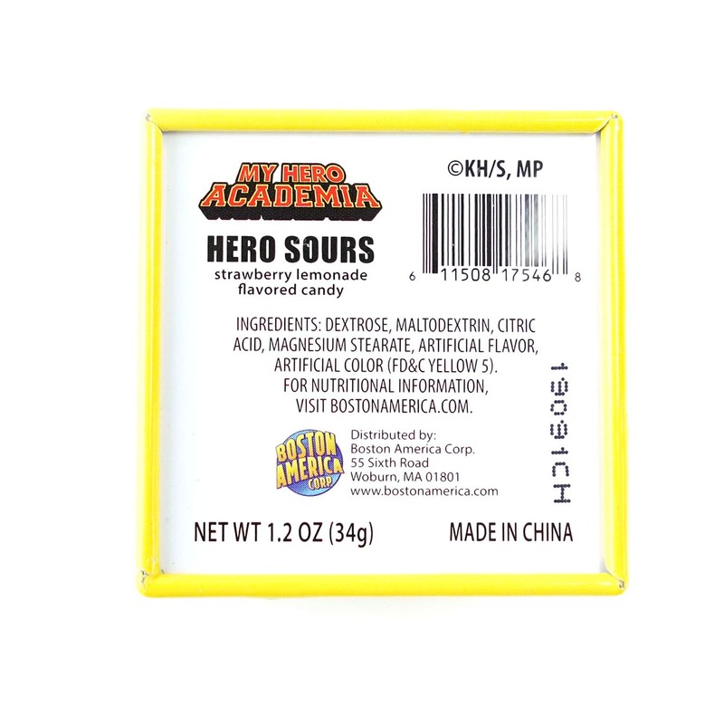 My Hero Academia U.A. High School Hero Candy (2 Pack)