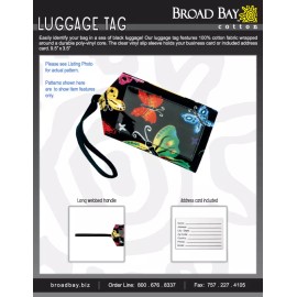 Broad Bay LADYBUG LUGGAGE TAGS set of 4! LADYBUGS Gifts! GREAT STOCKING STUFFERS!