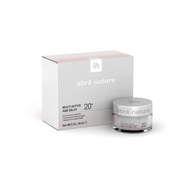 abril et nature Skin Multi Active Age Delay 20+ 50ml First Wrinkle Treatment 100% Vegan Moisture Maintenance for Young Skin All Skin Types