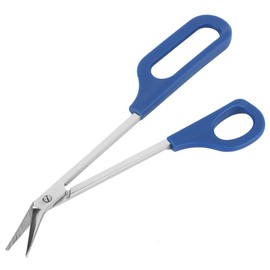 Curved Stainless Steel Handle, Curved Embroidery Scissors for Sewing, Long Handle, Small Scissors, Professional Craft Scissors