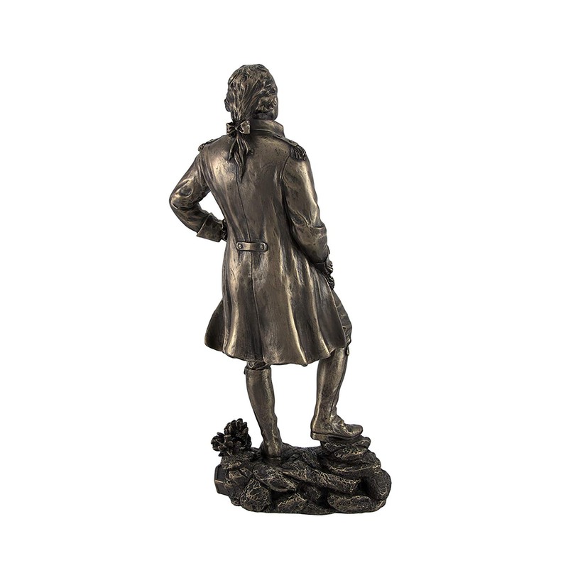 Veronese Design Bronze Finish President George Washington Standing Triumphantly Resin