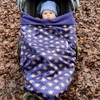 BundleBean - GO Multi-use Waterproof Footmuff (Gold Bees) - Use