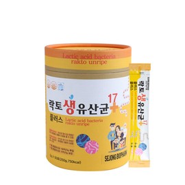 Sejong Biopharm Lacto-Raw Lactobacillus New Probiotics Lactobacillus Stick New Lactobacillus / 락토 생유산균 신프로바이오틱스 유산균스틱 신유산균