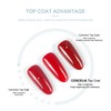 Coscelia Base e Top Coat Semipermanente, 10ML x 2 Base