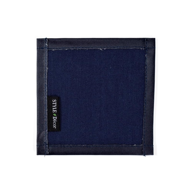 Style Decor W3004510 Coasters, Laminate, Stylish, Fabric, Set of 4,