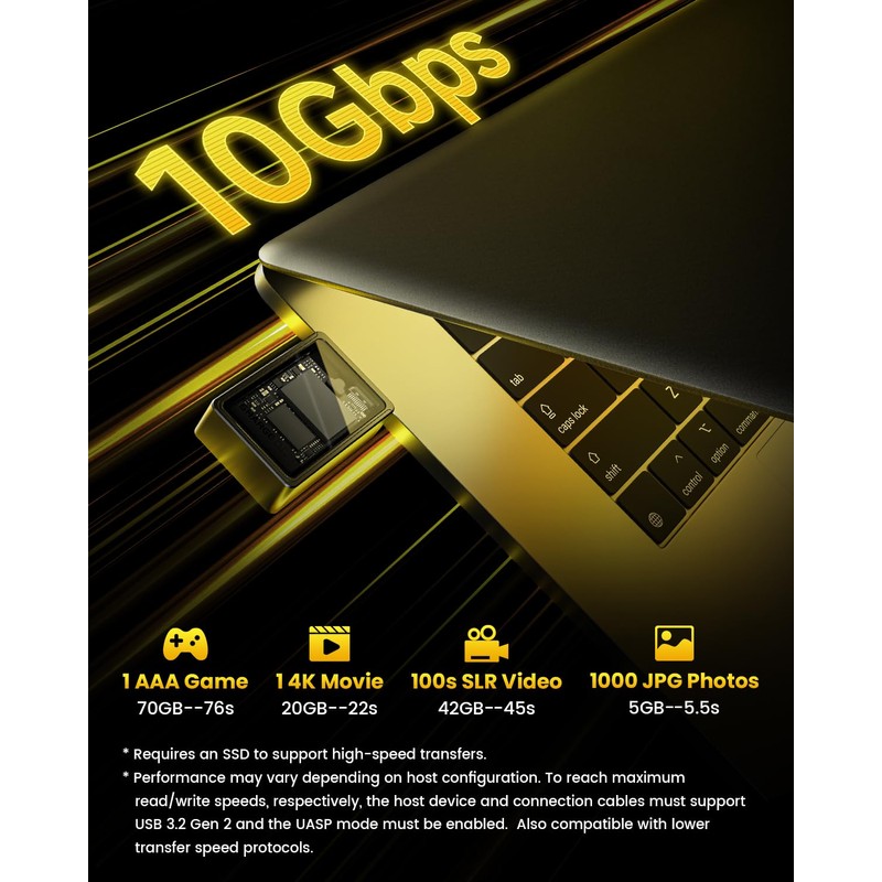 Sharge Disk M.2 NVMe - Carcasa SSD con Sistema de