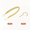 uxcell 2Pcs Curtain Tiebacks, 58cm/23 Braided Drapery Holdback Holder Decorative