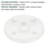 YOKIVE PVC Pipe Fitting, Flange Socket Coupling Connector Pipe Connection,