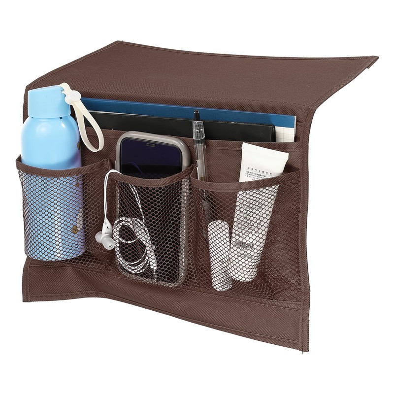 PATIKIL Bedside Caddy, Bed Caddy Bedside Organizer Bed Hanging Caddy