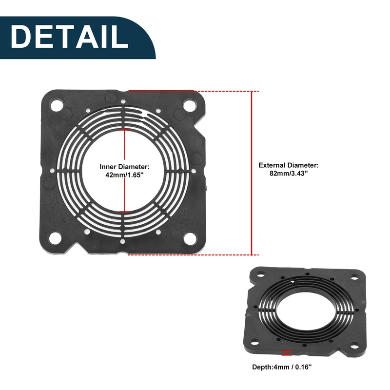 TUCKBOLD Speaker Spacer Ring Midrange Speaker Spacer Adapter for Nissan
