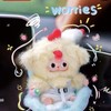 BabyThree Vehicle-mounted Baby Plush Doll Blind Box,Plush Doll:_1 Pcs (With