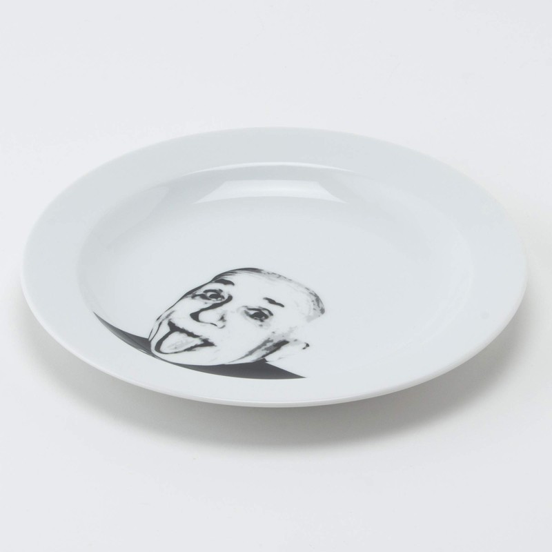 Sun Art SAN2208-2 “Great People Face Dishes” Einstein Medium-Sized Dish,