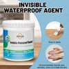 NetLea Invisible Waterproof Agent,Transparent Waterproof Coating,Polyurethane Coating for Roofs, Walls,
