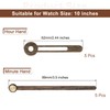 sourcing map 5 Set Wooden Clock Hands Only,Walnut Wood Clock