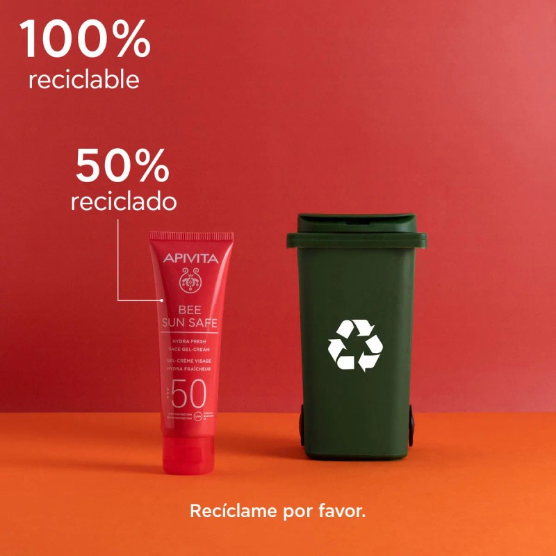 Apivita Bee Sun Safe Hydra Fresh Gel-Crema Facial SPF50 50ml