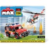 MAX Adventure Fire Rescue Playset – 238+ Bricks, Fire Station