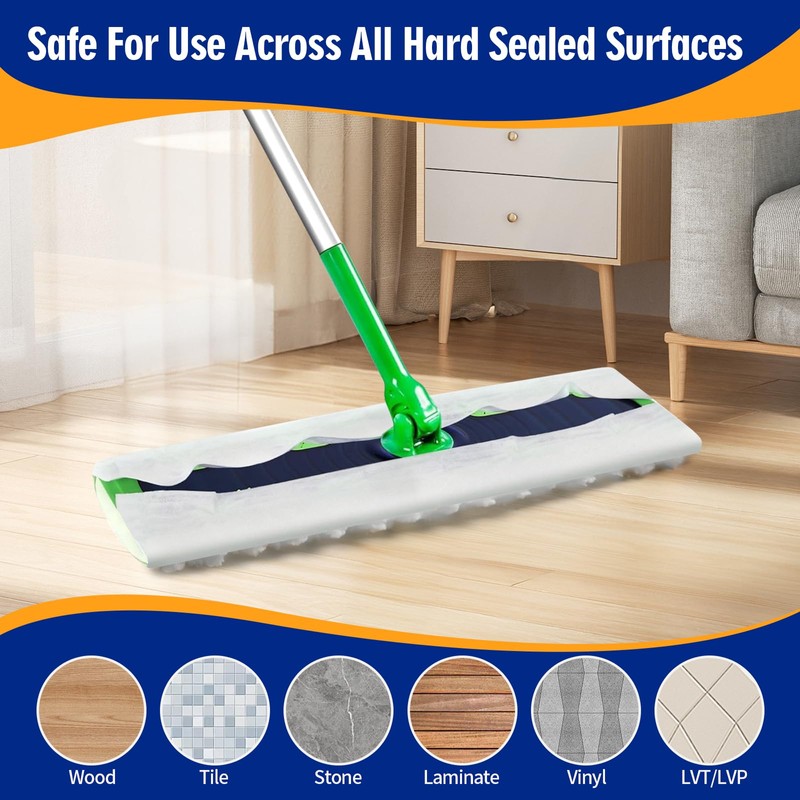 FURCIELOS 20 Count XL Pet Dry Sweeping Cloth Refills for