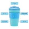 Smash Barista Buddy Reusable Coffee Cup 390ml Teal