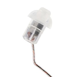 ArrowMax AMAS01P-S-22-35L Tubeless Covert High-Definition Listen-Only Earpiece with Balanced Armature Speaker, 3.5mm Connector, Equipped with Medium Ear Tips – Works with Speaker Mics, RSM & PTT Units