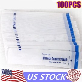 100* Sheath Dental CAMERA Sleeve/Sheath/<wbr/>Cover Disposable for intraoral Camera