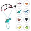 ZXSWEET 8 PCS Kids Glasses Strap Adjustable Dinosaur Anti-slip Eyeglass