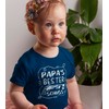 OM3® Baby Bodysuit with Saying - Papas Beste Schuss II