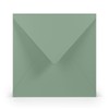 PAPERADO 10 square envelopes Eucalyptus ribbed 100 g/m² envelope without