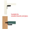 Pocoxll 50Pcs 6mm Bronze Tone Shelf Support Pegs with Black