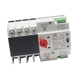 Harilla Double Power Automatic Transfer Switch 100A Verschleißfest Einfache Installation Hohe Sicherheit Flammschutzmittel Shell Schnelles Schalten, 100a 4p