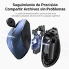 UGREEN Silencioso Mouse Inalámbrico 2.4 GHz con Receptor USB, 15M