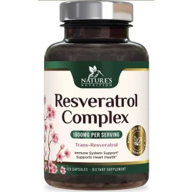 Resveratrol 1800mg Antioxidante Y Antiedad 120caps Americano