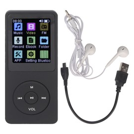 Bluetooth MP3 Player 1.8 Inch Color Display Built in Speaker Electronic Book Reader Recorder Pocket Music Player