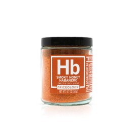 Spiceology – Smoky Honey Habanero – Sweet & Spicy BBQ Rub for Chicken, Ribs, Pork, Steak & Seafood – Smoked Paprika, Honey & Habanero Powder – Gluten-Free Meat Rub & Grill Seasoning – 5.7 oz