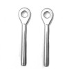JY-MARINE Stainless Steel 316 Marine Eye End for 1/8",5/32",3/16" Diameter