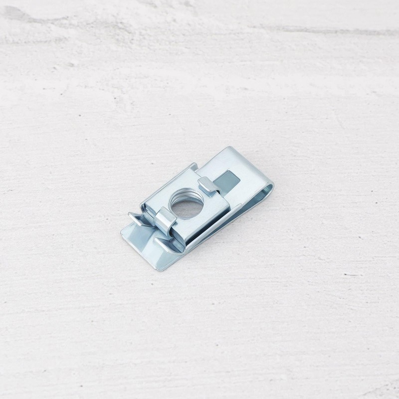 LT Easiyl Pack of 20 Galvanized Steel Narrow U-Clip Nuts