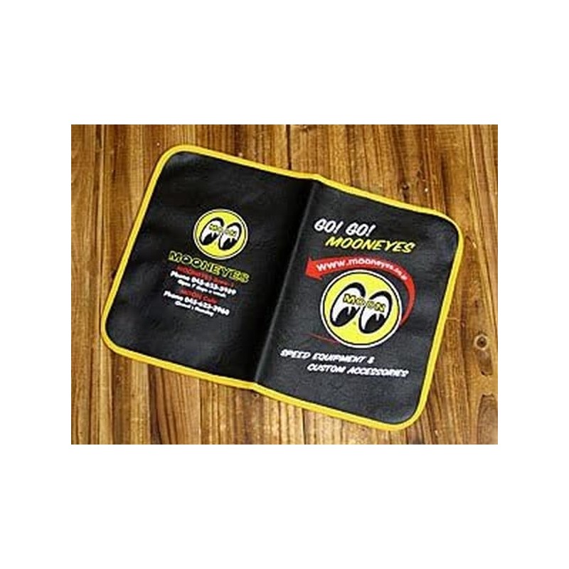 MOONEYES GO DF-MGC144BK-MON Title Holder (Car Verification Insert)